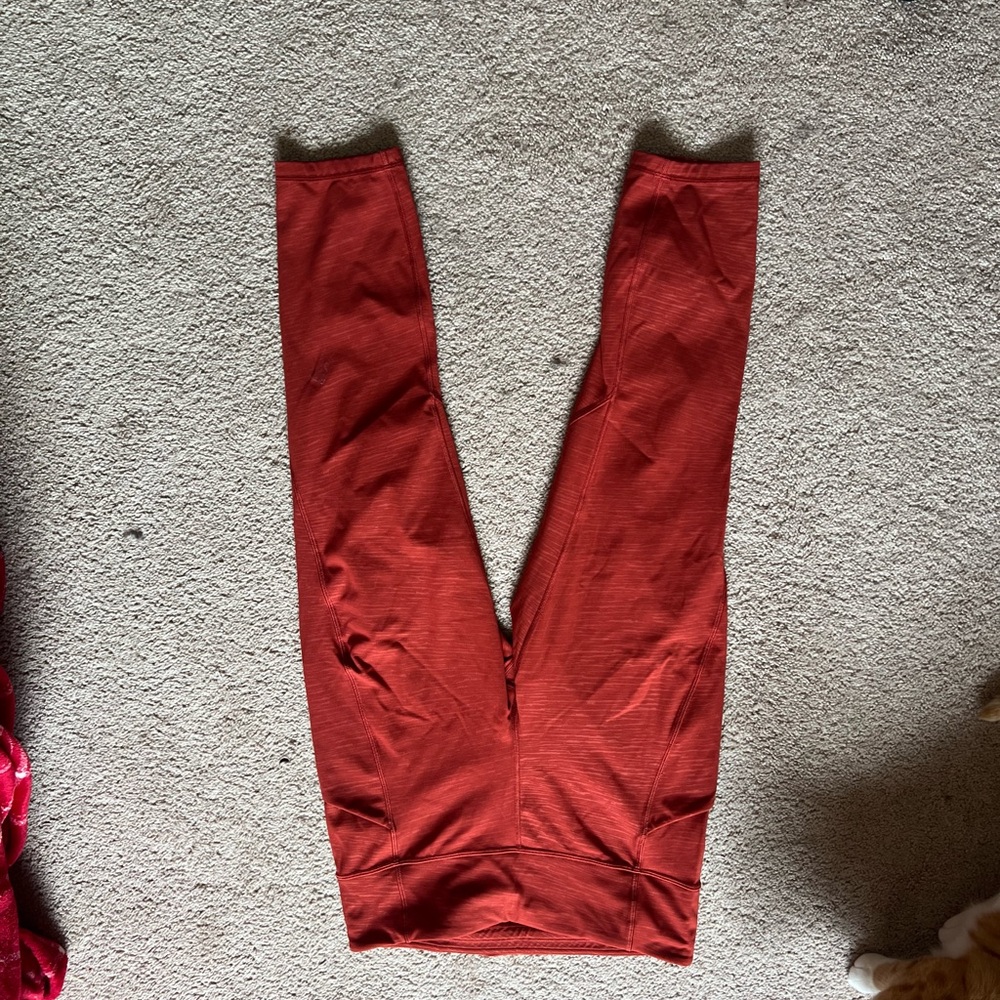 Athleta Red Leggings